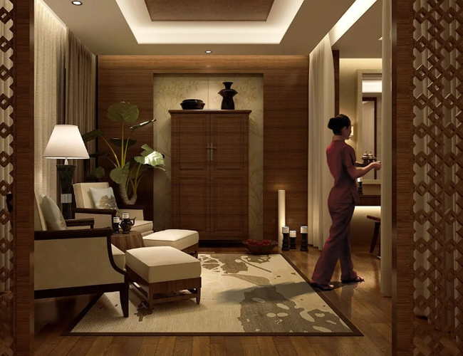 上海青浦Xinxi养生会馆养生会馆spa馆环境展示二